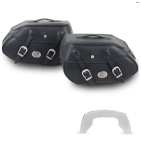 Saddlebags Buffalo Leather for C-Bow Carrier