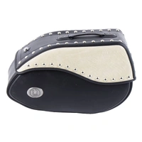 Leather single bag Ivory right for C-Bow holder