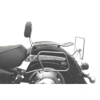 Chrome tubular leather bag holder for Suzuki VL 1500 Intruder (1998-2004)/C 1500 Intruder (2005)