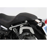 C-Bow side carrier chrome for Moto Guzzi Nevada 750 Anniversario (2010-2011)