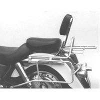 Tubular luggage rack Topcaseträger chrome for Honda F 6 C Custom (1997-2001)