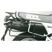 Side case carrier fixed black for Honda XL 600 LM (1985-1987)