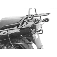 Complete carrier set (side case carrier and tubular luggage rack top case carrier) black for Honda CBR 1000 F (1989-1992)