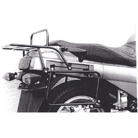 Complete carrier set (side case carrier and tubular luggage rack top case carrier) black for Kawasaki GTR 1000 (1986-2003)