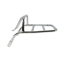 Tubular luggage rack Topcaseträger chrome for Kawasaki EL 250 (1994)/EL 252 (1996-2003)