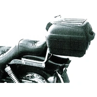 Tubular luggage rack Topcaseträger chrome for Kawasaki EN 500 (1996-2003)