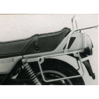 Complete carrier set (side case carrier and tubular luggage rack top case carrier) black for Suzuki GSX 750/1100 E (1980-1982)
