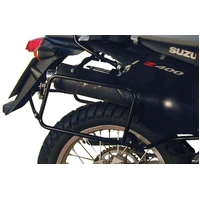 Side case carrier fixed black for Suzuki DR - Z 400/S (2000-2008)