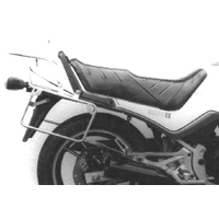 Complete carrier set (side case carrier and tubular luggage rack top case carrier) black for Suzuki GSX 550 ES/EF/EU (1982-1988)