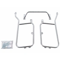 Side case carrier, bolted chrome for Suzuki VL 800 Intruder LC Volusia (2001-2008) / C 800 Intruder / Black Edition (2005-2016)