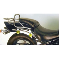Tubular luggage rack Topcaseträger chrome for Suzuki M 800 Intruder (2005-2009)