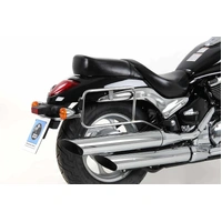 Side case carrier bolted chrome for Suzuki M 800 Intruder (2010-2012)