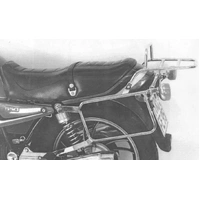 Complete carrier set (side case carrier and tubular luggage rack top case carrier) chrome for Yamaha XJ 650 (1980-1981)