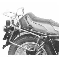 Complete carrier set (side case carrier and tubular luggage rack top case carrier) black for Yamaha XS 1100 S (1981-1982)