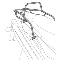 Tubular luggage rack Topcaseträger black for Yamaha XT 660 R/X (2007-2016)