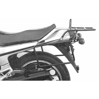 Complete carrier set (side case carrier and tubular luggage rack top case carrier) black for Yamaha FJ 1200 (1988-1990)
