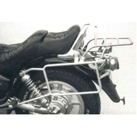 Complete carrier set (side case carrier and tubular luggage rack top case carrier) chrome for Yamaha XV 1100/750 (1992-1999)