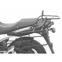 Complete carrier set (side case carrier and tubular luggage rack top case carrier) black for Yamaha TDM 850 (1996-2001)