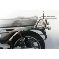 Complete carrier set (side case carrier and tubular luggage rack top case carrier) chrome for Moto Guzzi V 35/V 50 III/V 65 GT/V 75 (1982-1991)