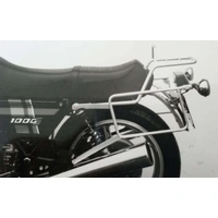 Complete carrier set (side case carrier and tubular luggage rack top case carrier) chrome for Moto Guzzi Le Mans 1000 S