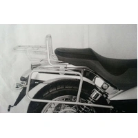 Side case carrier bolted chrome for Moto Guzzi Nevada Classic V 750 ie (2004-2015)