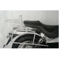 Tubular luggage rack Topcaseträger chrome for Moto Guzzi Nevada Classic V 750 ie/Nevada Aquila (2004-2015)