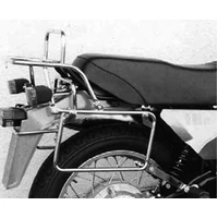 Complete carrier set (side case carrier and tubular luggage rack top case carrier) black for BMW R 80 ST (1982-1984)