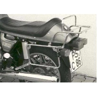 Complete carrier set (side case carrier and tubular luggage rack top case carrier) black for BMW R 80 RT (1981-1985)/R 100 RT (1978-1985)/R 100 RS