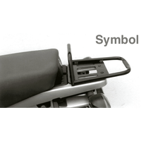 Tubular luggage rack Topcaseträger silver for BMW R 1150 GS (2000-2004)