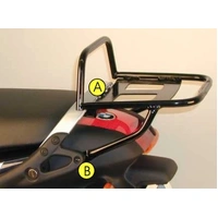Tubular luggage rack Topcaseträger black for BMW K 1200 RS/GT (1996-2005)