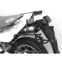 Side case carrier fixed black for Aprilia Tuareg 600 Wind (1988-1993)