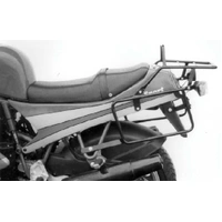 Complete carrier set (side case carrier and tubular luggage rack top case carrier) black for Ducati 750 Sport (1988-1989)