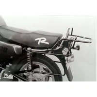 Complete carrier set (side case carrier and tubular luggage rack top case carrier) black for MZ 500 R Classic (1991-1992)