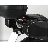 Alurack top case carrier black for Triumph Street Triple 675/R (2007-2012)