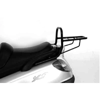Tubular luggage rack Topcaseträger black for Piaggio X9 125 - 500 (2003-2009)