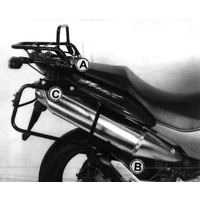 Tubular luggage rack Topcaseträger black for Honda CB 600 F Hornet (2003-2006)