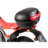 Topcase - Set Journey Topcase 40 black and carrier for Honda CRF 300 L (2021-)