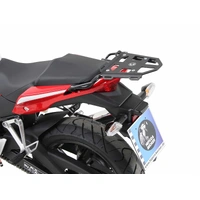 Minirack soft luggage rear carrier black for Honda CBR 125 R (2011-)