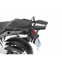 Alurack top case carrier anthracite/black for Honda VFR 800 X Crossrunner (2015-2020)