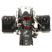 Case carrier set cutout black incl. Xplorer cutout case set for Yamaha Ténéré 700 World Raid (2022-2024) /World Rally (2023-2024)