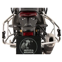 Side case carrier cutout stainless steel for Xplorer cutout case 40/37 for Yamaha T√©n√©r√© 700 (2025-)