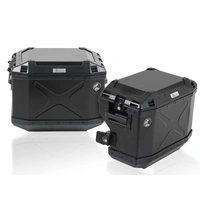 Case carrier set cutout black incl. Xplorer cutout black Case set for Aprilia Tuareg 660 (2025-)