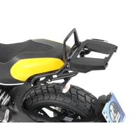 Alurack top case carrier black for Ducati Scrambler 400 Sixty2 (2016-2020)
