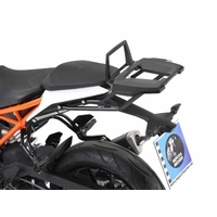 Alurack top case carrier black for KTM 125 Duke (2017-2023)