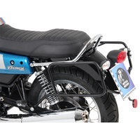 SIDECARRIER PERMANENT MOUNTED - BLACK FOR MOTO GUZZI V 7 III STONE/ SPECIAL / ANNIVERSARIO (2017+)