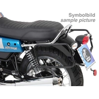 Side case carrier bolted chrome for Moto Guzzi V7 III (Stone, Special, Anniversario, Racer) (2017-2020)