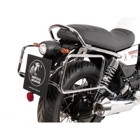 Side case carrier bolted chrome for Moto Guzzi V7 Special/Stone/Centenario (850 cc) (2021-2024)