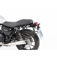 Side case carrier fixed black for Triumph Street Twin (2016-2022)