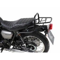 Tubular luggage rack Topcaseträger black for Kawasaki W 800 Street / Cafe / Standard (2019-2025)