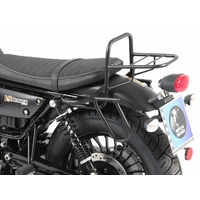 Tubular luggage rack Topcaseträger black for Moto Guzzi V 9 Bobber (short seat)(2016-2020)